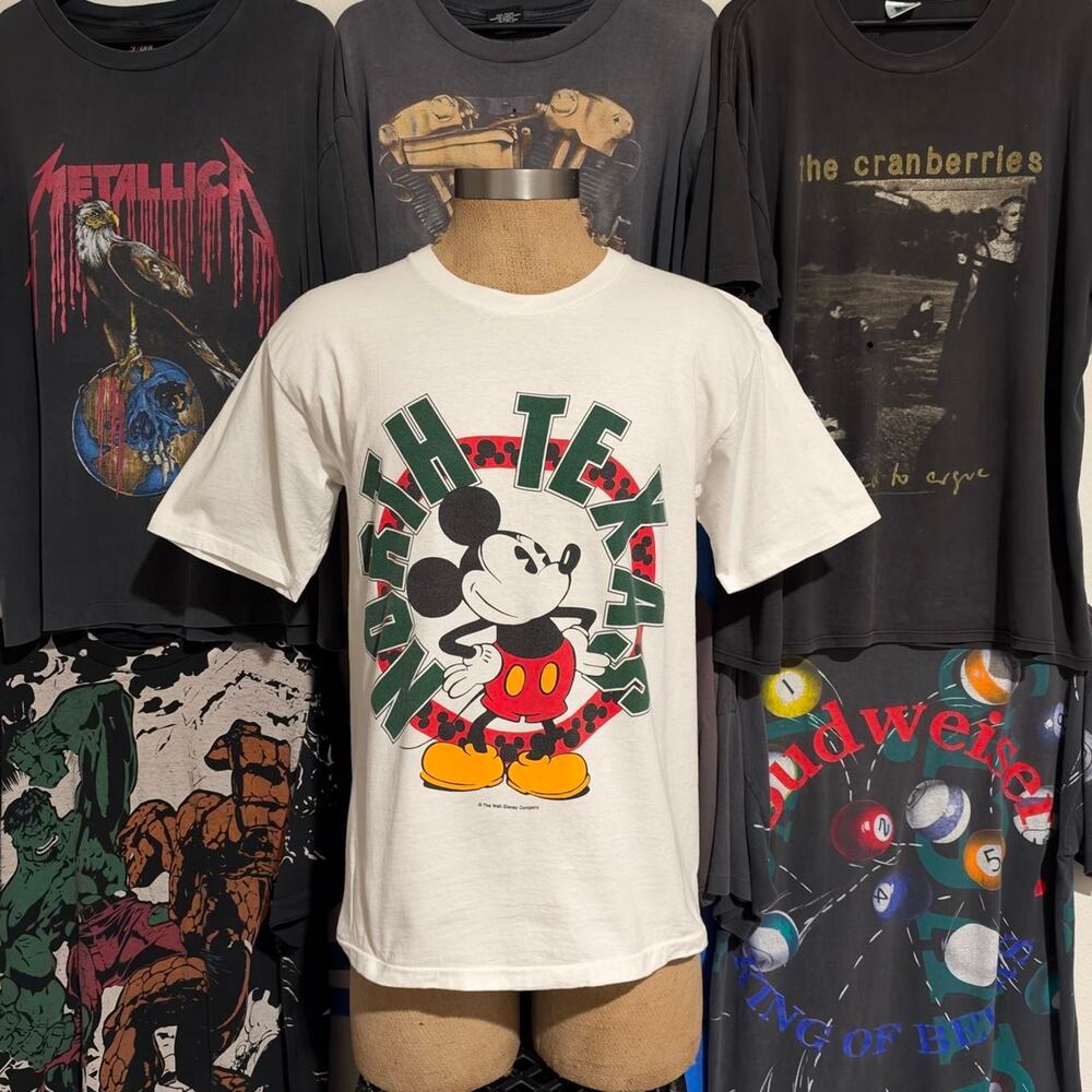 vintage 1990s Rare Mickey Disney T-Shirt